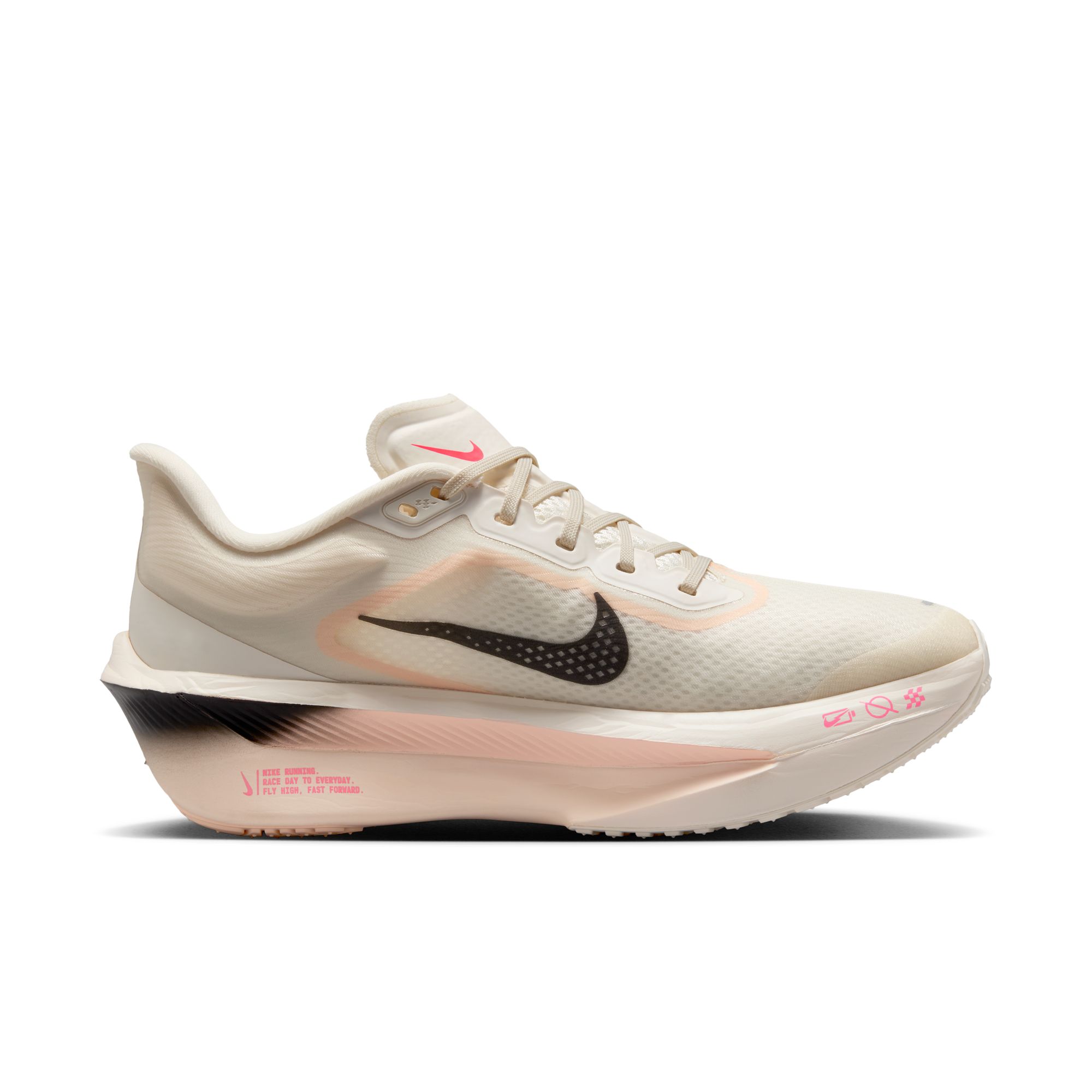 Nike Women's Zoom Fly 6 Pale Ivory/Black/Crimson