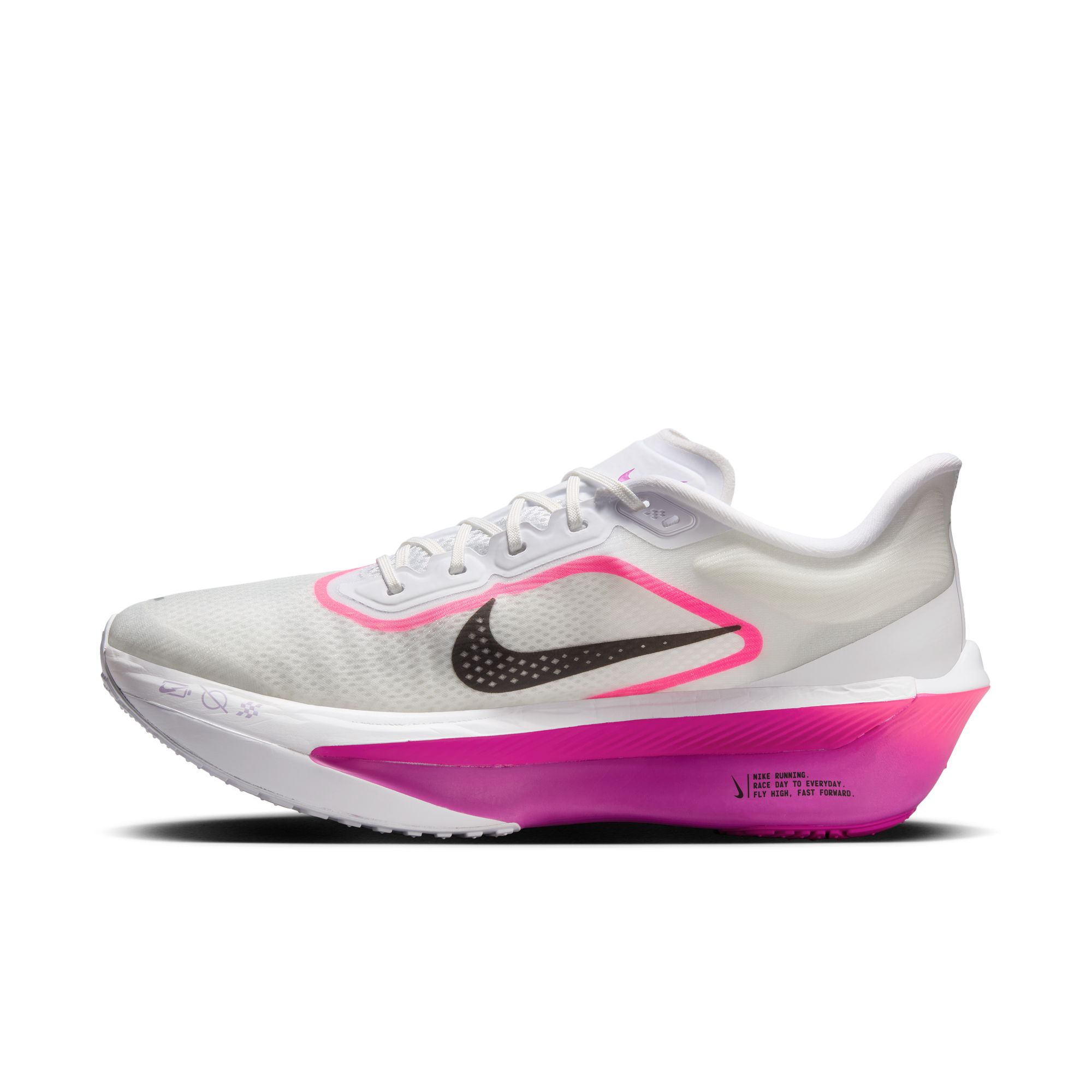 Nike Men's Zoom Fly 6 White/Black/Vivid Grape