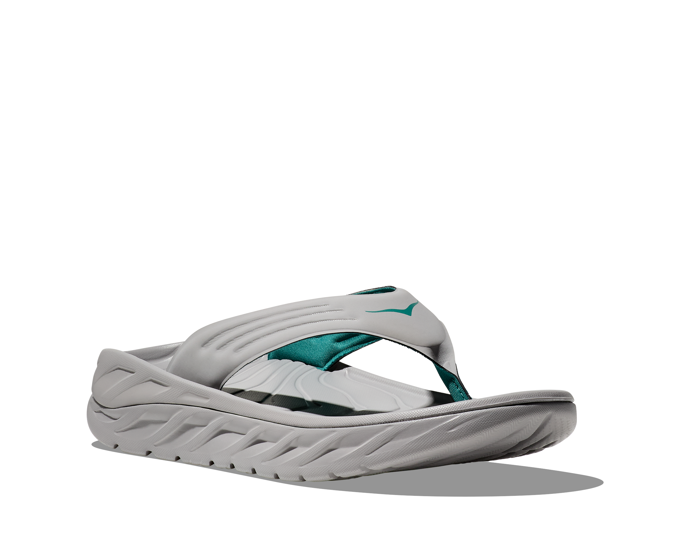 HOKA Men's ORA RECOVERY FLIP STELLAR GREY / OCEANIC