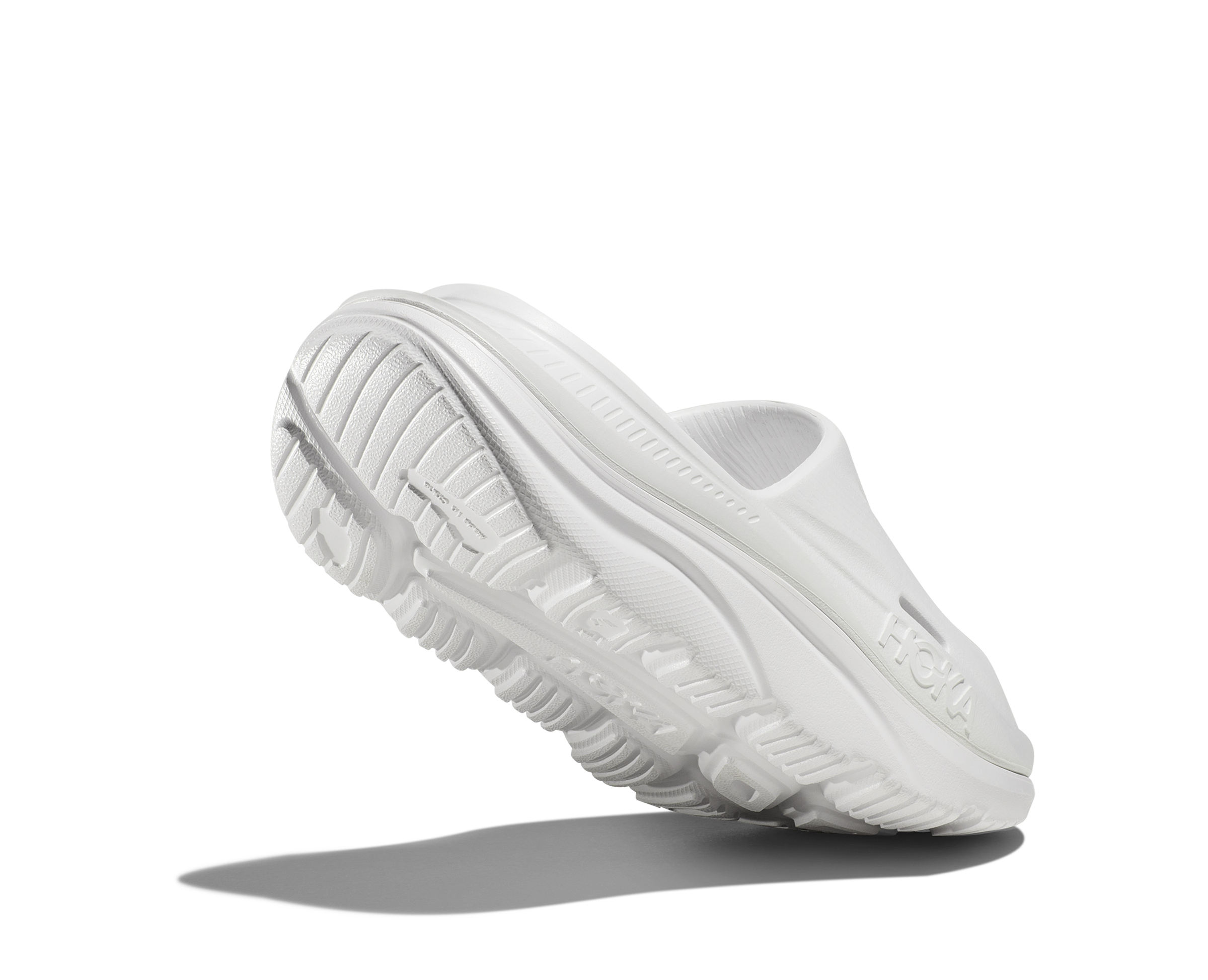 HOKA ALL GENDER ORA RECOVERY SLIDE 3 WHITE / WHITE