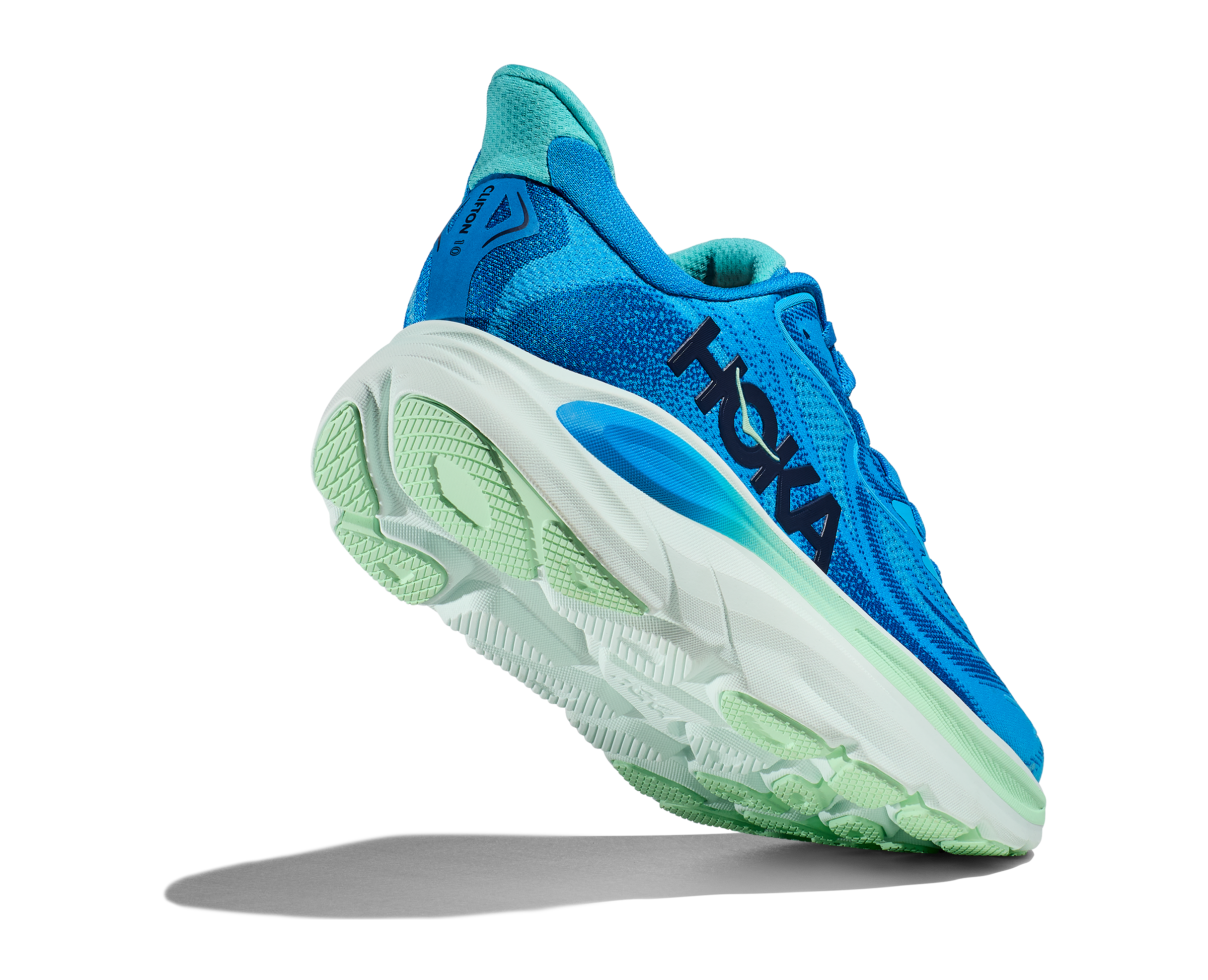 HOKA Men's CLIFTON 10 (2E Wide) HokaBlue/Skyward Blue