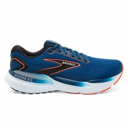 Brooks Men's Glycerin GTS 21 Blue Opal/Black/Nasturtium