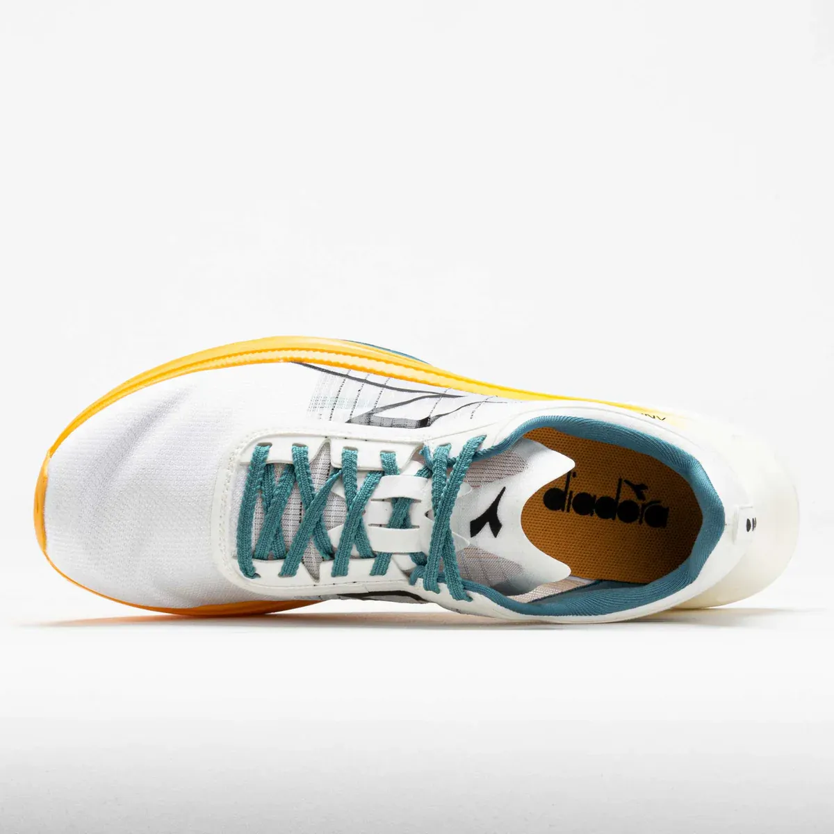 Diadora Gara Carbon WHITE/BLACK/KUMQUAT