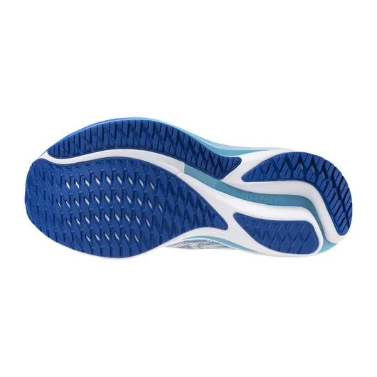 Mizuno USA Inc. WOMEN'S WAVE RIDER 28 WHITE/MUGEN BLUE