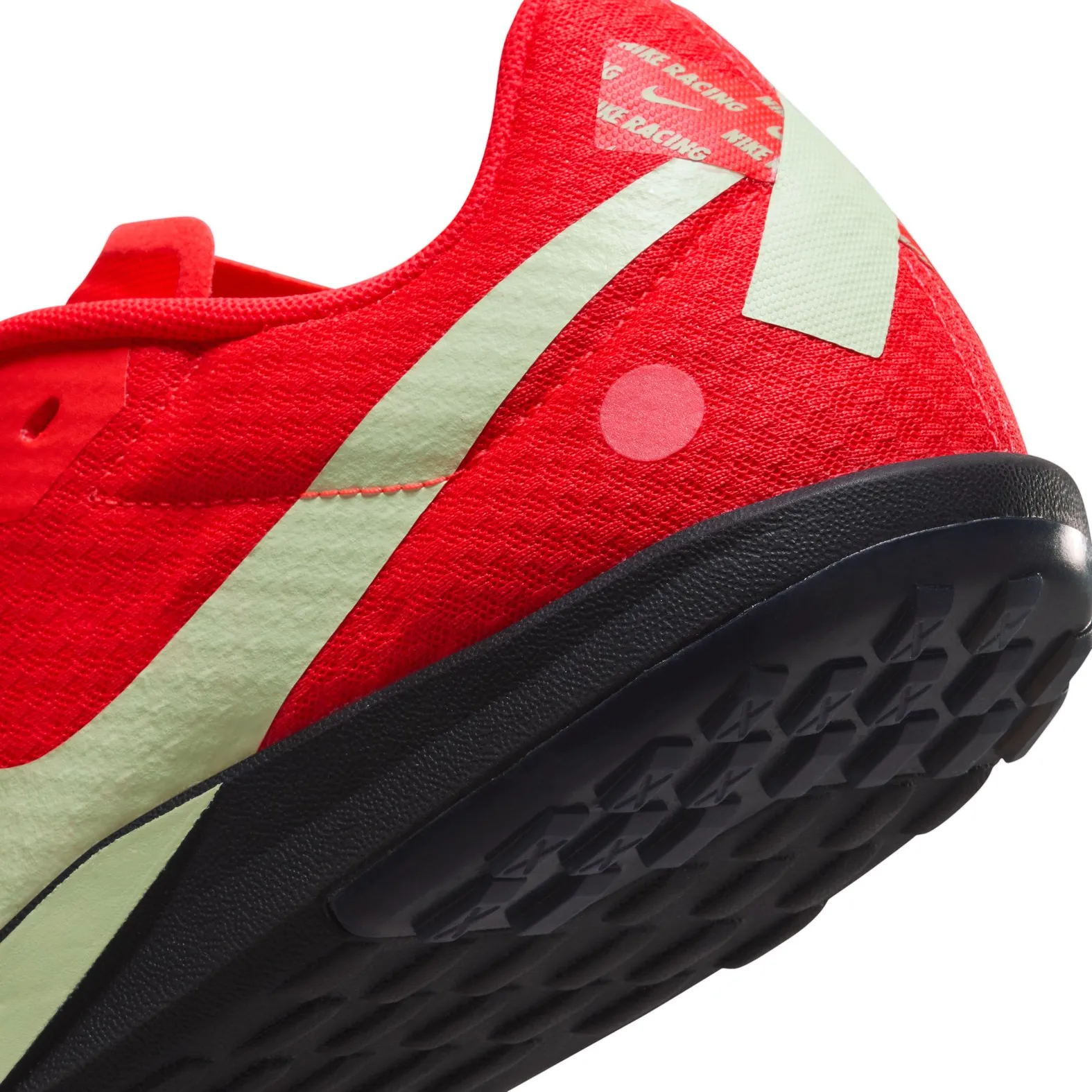【NIKE】Rival Waffle 6 Road Bright Crimson/Black/Vapor Green Size 1 - Nike Zoom Rival Waffle 6 Bright Crimson Vapor Green