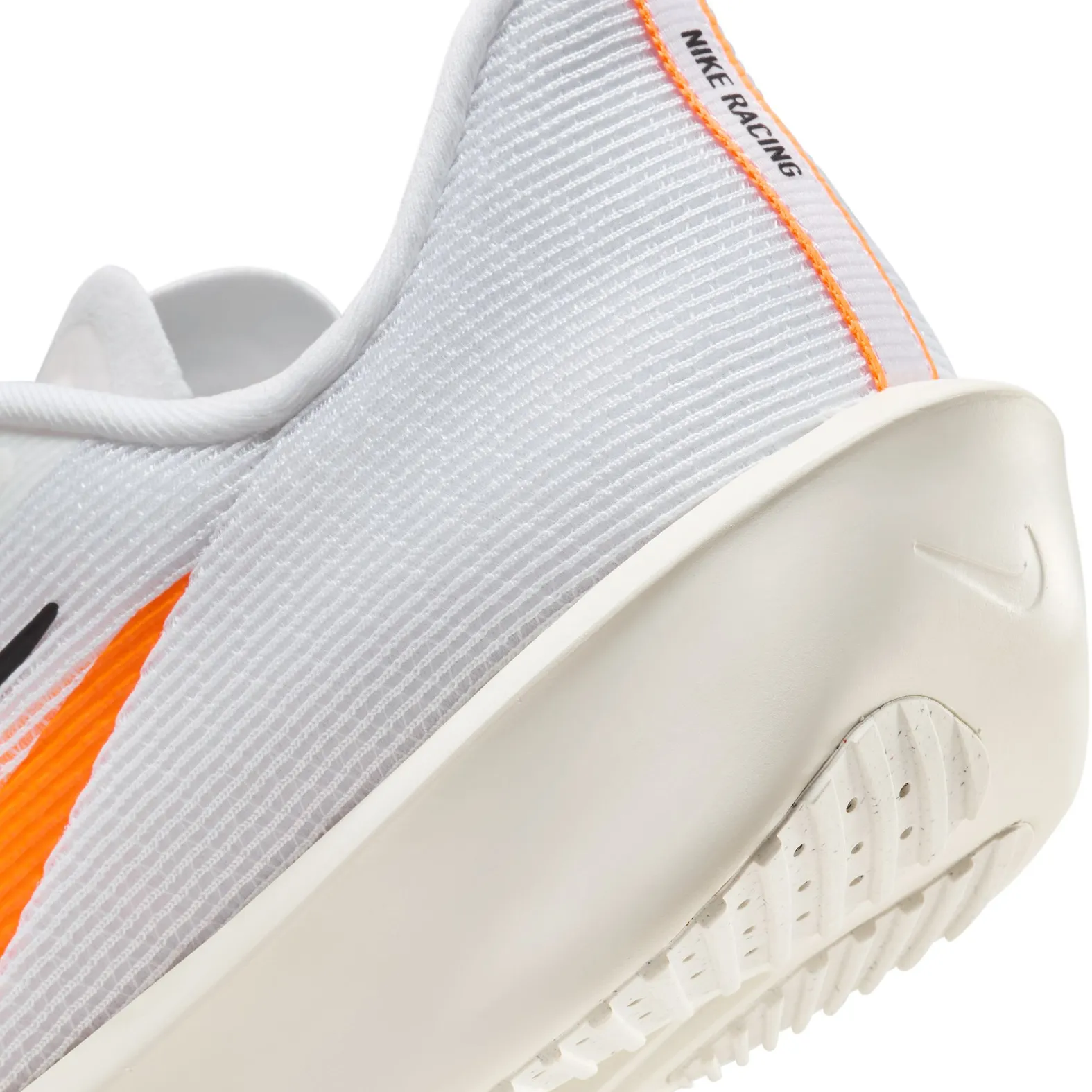 Nike MEN'S RIVAL FLY 4 WHITE/BLACK-TOTAL ORANGE