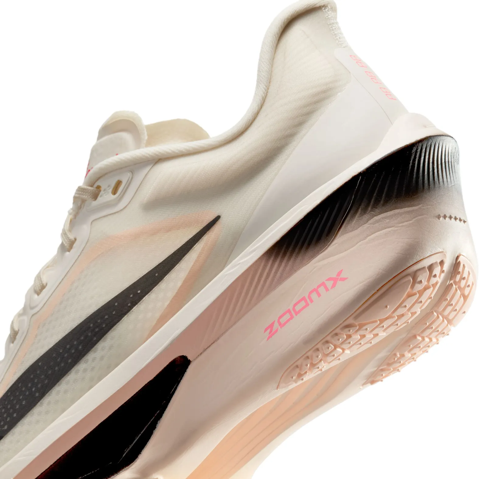 【ローズ】24.5㎝ NIKE ナイキ ZOOM FLY6 Nike Women's Zoom Fly 6 Pale Ivory/Black/Crimson