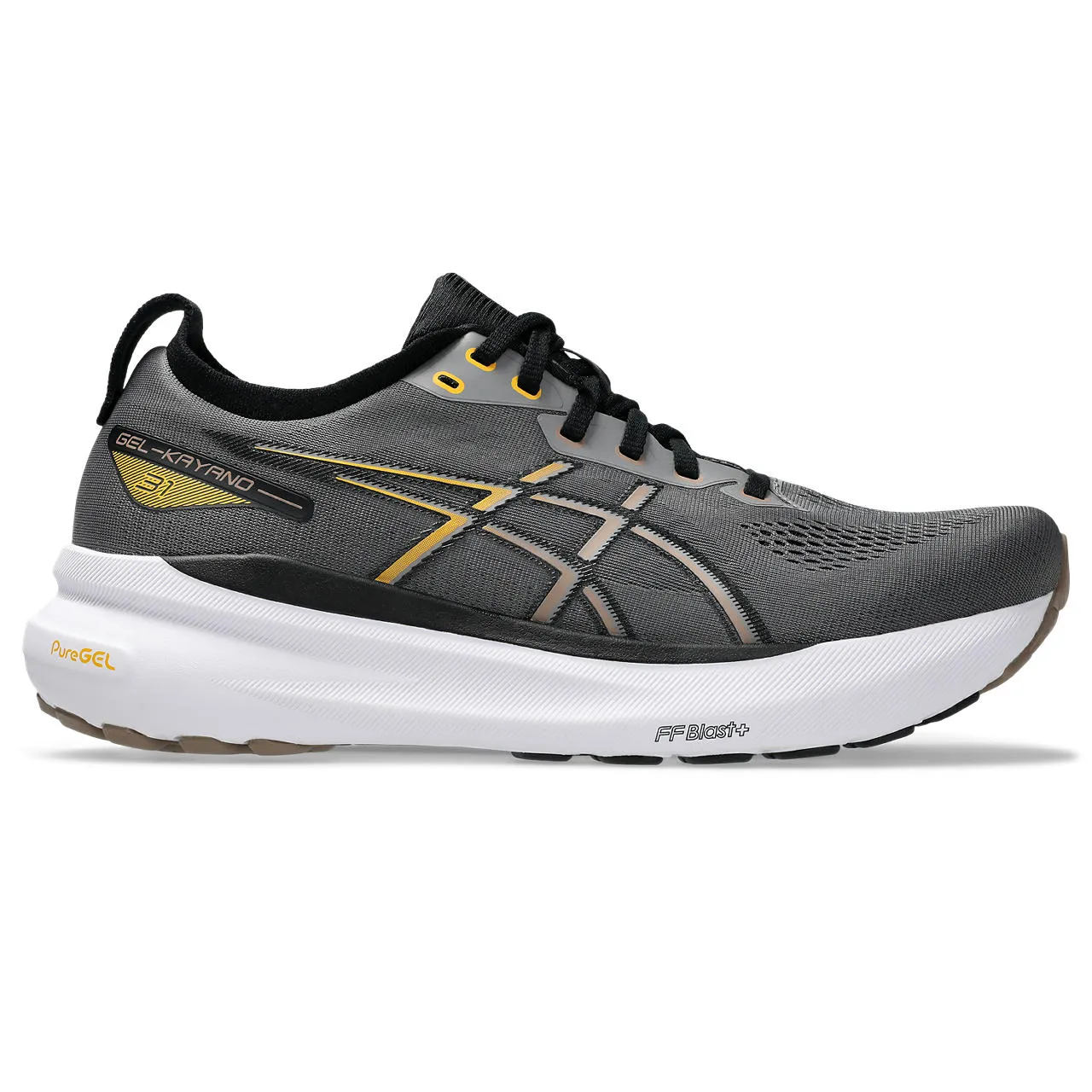 ASICS MEN'S GEL-KAYANO 31 Carbon/Taupe Grey