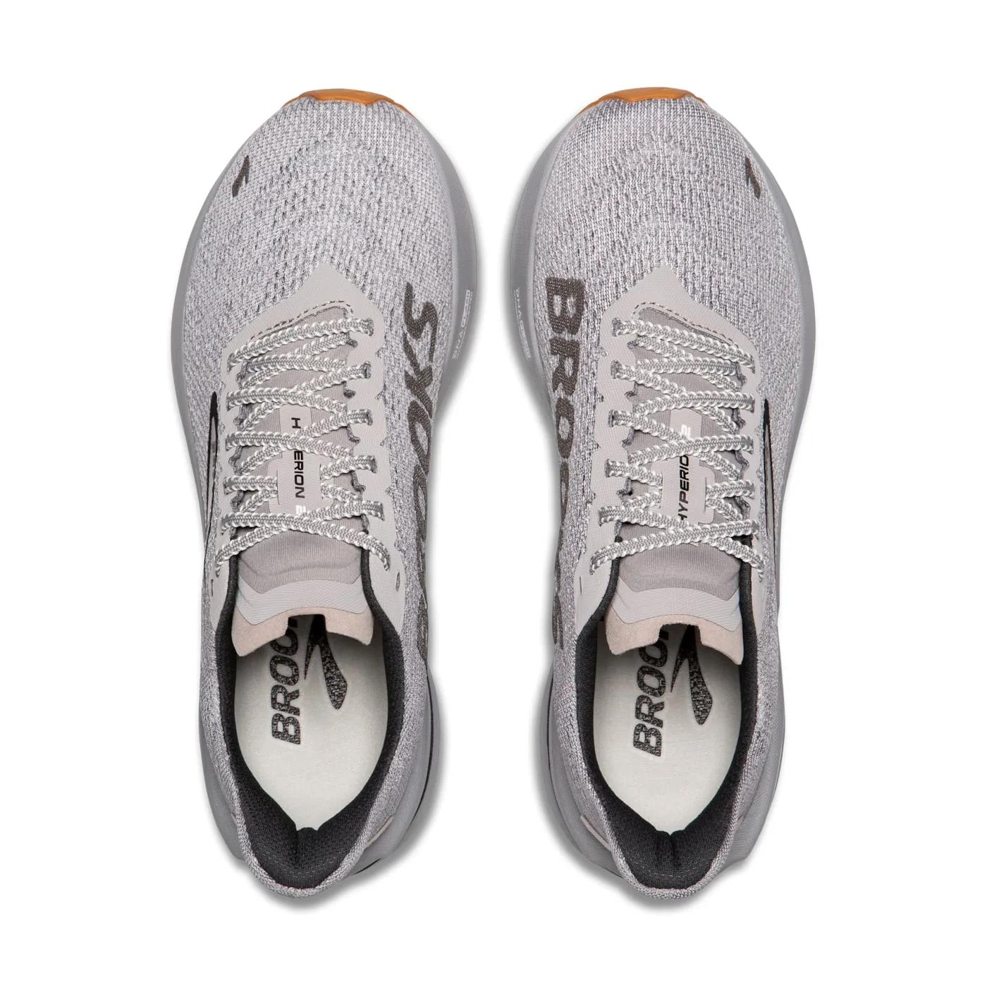 Brooks Men's Hyperion 2 Alloy/Bright White/Black
