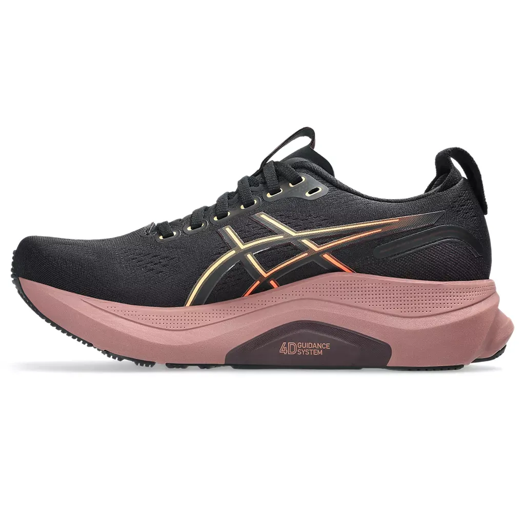 ASICS WOMEN'S GEL-KAYANO 32 BLACK/DARK CURRANT